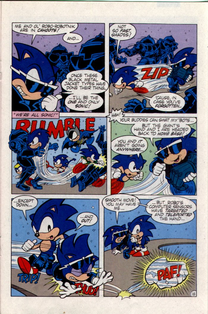 Sonic - Archie Adventure Series February 1995 Page 16